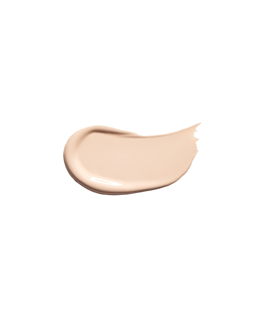 Smooth, creamy beige swatch of Revitalize Hydra Concealer showcasing its natural finish and skincare infused makeup qualities.