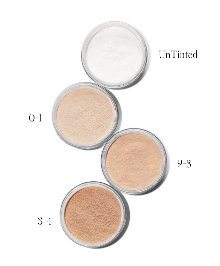 RMS UnPowder shades UnTinted, 0-1, 2-3, 3-4