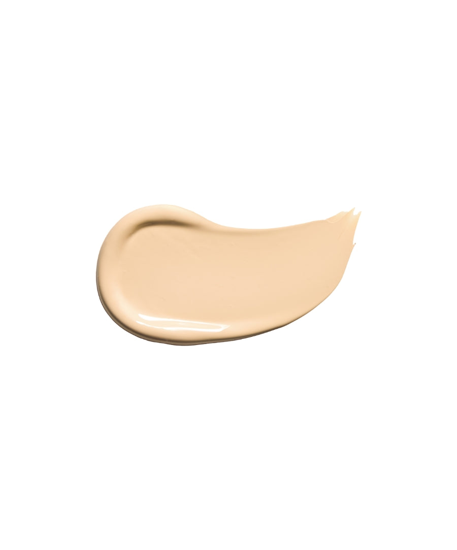 Smooth beige swatch of Revitalize Hydra Concealer showcasing its creamy texture and natural finish, highlighting clean beauty and skincare infused makeup qualities.