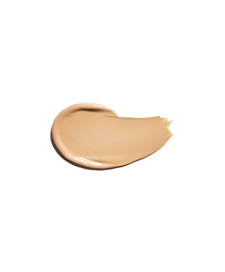 Smooth beige swatch of Revitalize Hydra Concealer showcasing its creamy texture and natural finish for clean beauty and skincare infused makeup.